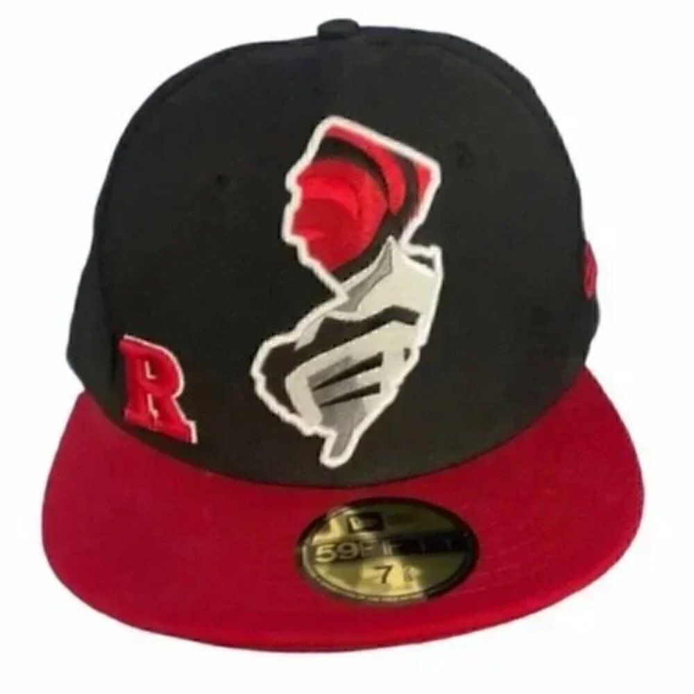 Rutgers Univ New Era 59Fifty Fitted Cap size 7 5/8